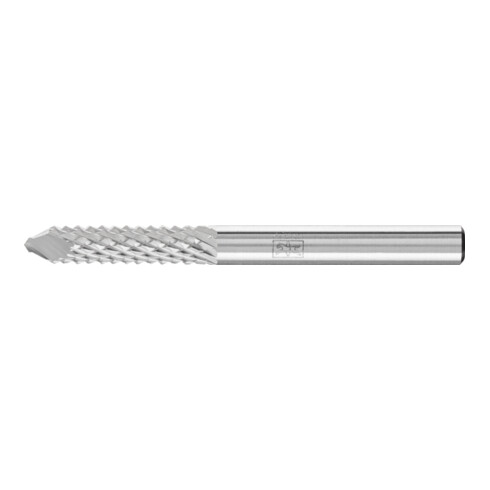 PFERD Hartmetall Frässtift Zylinder ZYA Ø 06x25 mm Schaft-Ø 6 mm FVK ZBS für Kunststoffe (GFK/CFK)