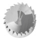 PFERD Hartmetall Frässtift Zylinder ZYA Ø 06x25 mm Schaft-Ø 6 mm FVK ZBS für Kunststoffe (GFK/CFK)-2