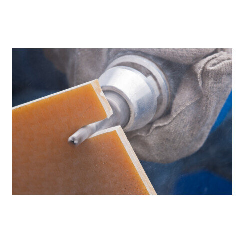 PFERD Hartmetall Frässtift Zylinder ZYA Ø 06x25 mm Schaft-Ø 6 mm FVK ZBS für Kunststoffe (GFK/CFK)