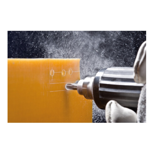 PFERD Hartmetall Frässtift Zylinder ZYA Ø 06x25 mm Schaft-Ø 6 mm FVK ZBS für Kunststoffe (GFK/CFK)