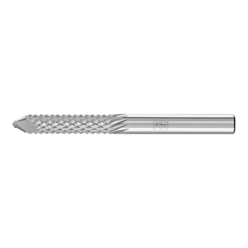 PFERD Hartmetall Frässtift Zylinder ZYA Ø 06x25 mm Schaft-Ø 6 mm FVKS ZBS für Kunststoffe (GFK/CFK)