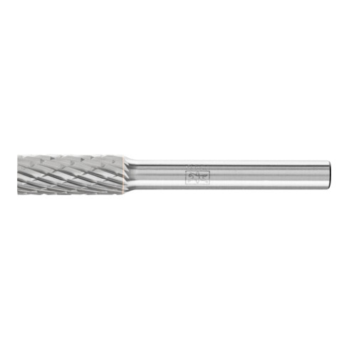 PFERD Hartmetall Frässtift Zylinder ZYA Ø 08x20mm Schaft-Ø 6 mm Z3P universal mittel kreuzverzahnt