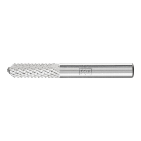 PFERD Hartmetall Frässtift Zylinder ZYA Ø 08x25 mm Schaft-Ø 8 mm FVK für Kunststoffe (GFK/CFK)