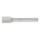 PFERD Hartmetall Frässtift Zylinder ZYA Ø 10x13 mm Schaft-Ø 6 mm Z4 universal mittel fein-1