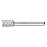 PFERD Hartmetall Frässtift Zylinder ZYA Ø 10x13 mm Schaft-Ø 6 mm Z4 universal mittel fein