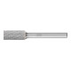 PFERD Hartmetall Frässtift Zylinder ZYA Ø 10x20mm Schaft-Ø 6 mm Z3P universal mittel kreuzverzahnt-1