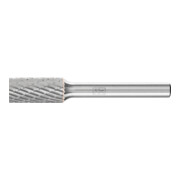 PFERD Hartmetall Frässtift Zylinder ZYA Ø 10x20mm Schaft-Ø 6 mm Z3P universal mittel kreuzverzahnt