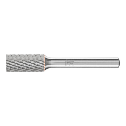 PFERD Hartmetall Frässtift Zylinder ZYA Ø 10x20mm Schaft-Ø 6 mm Z4 universal mittel fein