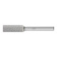 PFERD Hartmetall Frässtift Zylinder ZYA Ø 10x25 mm Schaft-Ø 6 mm Z4 universal mittel fein-1