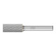 PFERD Hartmetall Frässtift Zylinder ZYA Ø 12x25 mm Schaft-Ø 8 mm Z3P universal mittel kreuzverzahnt-1