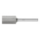 PFERD Hartmetall Frässtift Zylinder ZYA Ø 16x25 mm Schaft-Ø 6 mm Z4 universal mittel fein-1