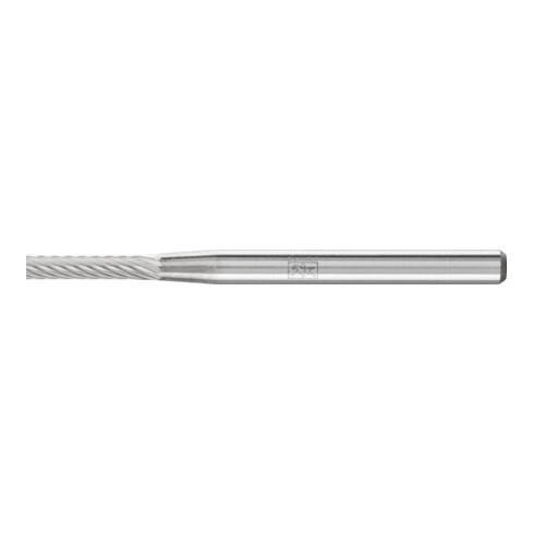 PFERD Hartmetall Frässtift Zylinder ZYA Ø 02x10mm Schaft-Ø 3 mm Z5 universal fein