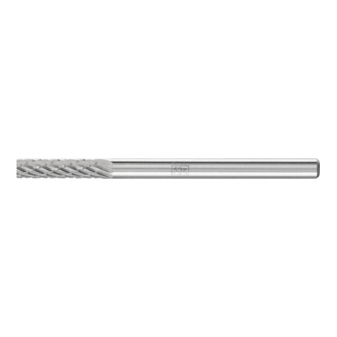 PFERD Hartmetall Frässtift Zylinder ZYA Ø 03x13 mm Schaft-Ø 3 mm Z3P universal mittel kreuzverzahnt