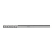 PFERD Hartmetall Frässtift Zylinder ZYA Ø 03x13 mm Schaft-Ø 3 mm Z3P universal mittel kreuzverzahnt