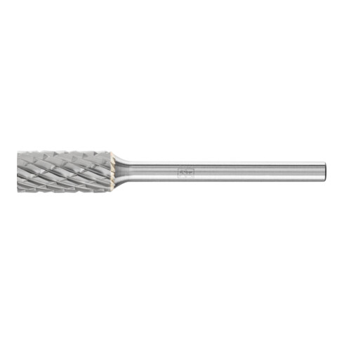 PFERD Hartmetall Frässtift Zylinder ZYA Ø 06x13 mm Schaft-Ø 3 mm Z3P universal mittel kreuzverzahnt