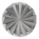 PFERD Hartmetall Frässtift Zylinder ZYAS stirnverzahnt Ø 03x13 mm Schaft-Ø 3 mm Z5 universal fein-2