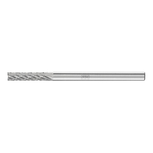 PFERD Hartmetall Frässtift Zylinder ZYAS stirnverzahnt Ø 03x13mm Schaft-Ø 3mm Z3P universal mittel kreuzverzahnt
