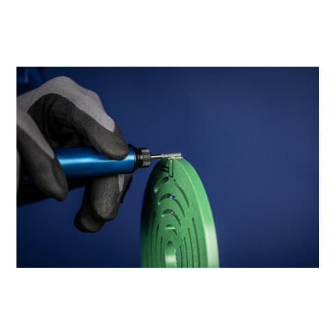 PFERD Hartmetall Frässtift Zylinder ZYAS stirnverzahnt Ø 03x13mm Schaft-Ø 3mm Z3P universal mittel kreuzverzahnt