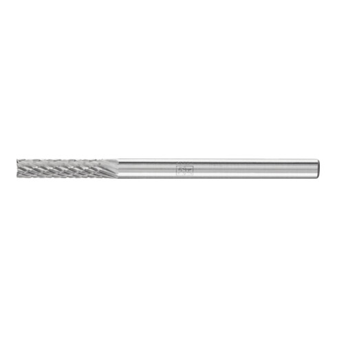 PFERD Hartmetall Frässtift Zylinder ZYAS stirnverzahnt Ø 03x13mm Schaft-Ø 3mm Z4 universal mittel fein