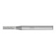 PFERD Hartmetall Frässtift Zylinder ZYAS stirnverzahnt Ø 04x13mm Schaft-Ø 6mm Z4 universal mittel fein-1