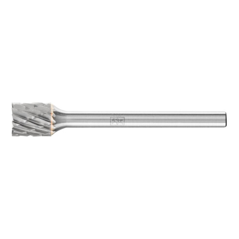 PFERD Hartmetall Frässtift Zylinder ZYAS stirnverzahnt Ø 06x07mm Schaft-Ø 3mm Z3P universal mittel kreuzverzahnt