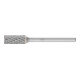 PFERD Hartmetall Frässtift Zylinder ZYAS stirnverzahnt Ø 06x13mm Schaft-Ø 3mm Z3P universal mittel kreuzverzahnt-1