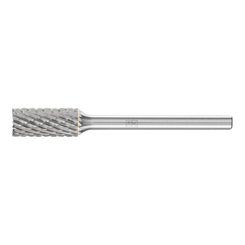 PFERD Hartmetall Frässtift Zylinder ZYAS stirnverzahnt Ø 06x13mm Schaft-Ø 3mm Z4 universal mittel fein