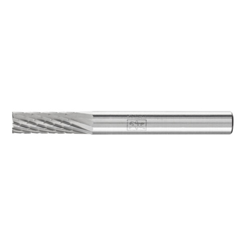 PFERD Hartmetall Frässtift Zylinder ZYAS stirnverzahnt Ø 06x16mm Schaft-Ø 6mm Z4 universal mittel fein