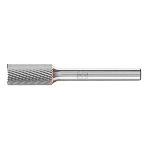 PFERD Hartmetall Frässtift Zylinder ZYAS stirnverzahnt Ø 10x20mm Schaft-Ø 6 mm Z5 universal fein