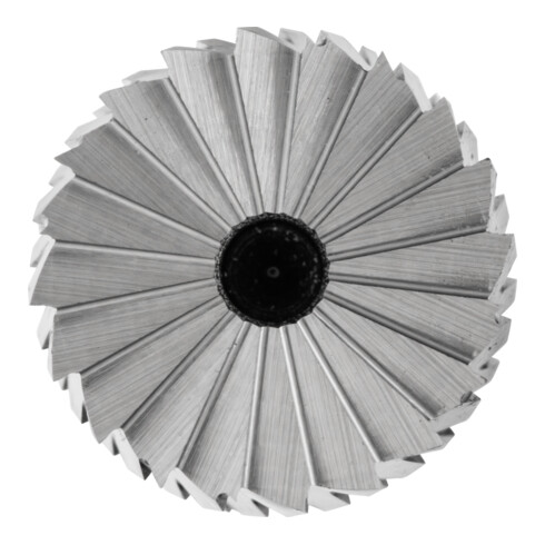 PFERD Hartmetall Frässtift Zylinder ZYAS stirnverzahnt Ø 10x25mm Schaft-Ø 6mm Z4 universal mittel fein