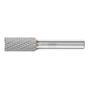 PFERD Hartmetall Frässtift Zylinder ZYAS stirnverzahnt Ø 12x25mm Schaft-Ø 8mm Z3P universal mittel kreuzverzahnt
