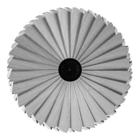 PFERD Hartmetall Frässtift Zylinder ZYAS stirnverzahnt Ø 16x25mm Schaft-Ø 6mm Z4 universal mittel fein