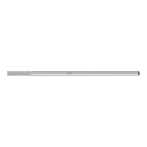 PFERD Hartmetall Frässtift Zylinder ZYAS Stirnverzahnt Ø 03x13 mm Schaft-Ø 3x75 mm Z5 universal fein