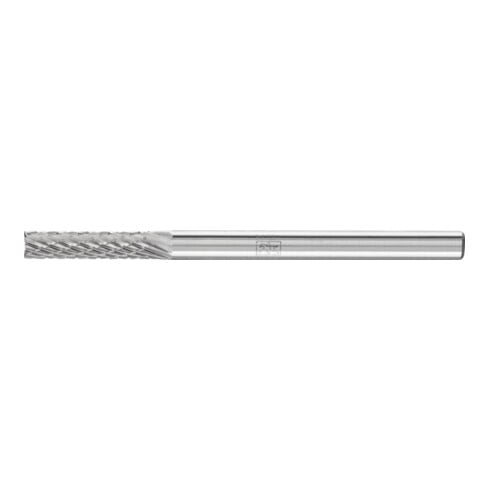 PFERD Hartmetall Frässtift Zylinder ZYAS stirnverzahnt Ø 03x13mm Schaft-Ø 3mm Z4 universal mittel fein