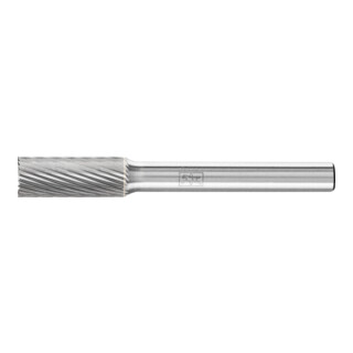 PFERD Hartmetall Frässtift Zylinder ZYAS stirnverzahnt Ø 08x20mm Schaft-Ø 6 mm Z5 universal fein