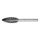 PFERD Hartmetall Hochleistungsfrässtift ALLROUND Flamme B Ø 12x30mm Schaft-Ø 6 mm HICOAT universal-1