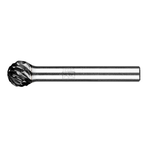 PFERD Hartmetall Hochleistungsfrässtift ALLROUND Kugel KUD Ø 10x09 mm Schaft-Ø 6 mm HICOAT universal