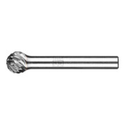 PFERD Hartmetall Hochleistungsfrässtift ALLROUND Kugel KUD Ø 10x09 mm Schaft-Ø 6 mm universal grob