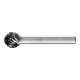 PFERD Hartmetall Hochleistungsfrässtift ALLROUND Kugel KUD Ø 12x10mm Schaft-Ø 6 mm HICOAT universal-1