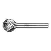 PFERD Hartmetall Hochleistungsfrässtift ALLROUND Kugel KUD Ø 16x14 mm Schaft-Ø 6 mm universal grob