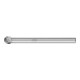 PFERD Hartmetall Hochleistungsfrässtift ALLROUND Kugel KUD Ø04x03 mm Schaft-Ø 3 mm universal grob-1