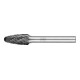 PFERD Hartmetall Hochleistungsfrässtift ALLROUND Rundbogen RBF Ø 10x20mm Schaft-Ø 6mm HICOAT universal-1