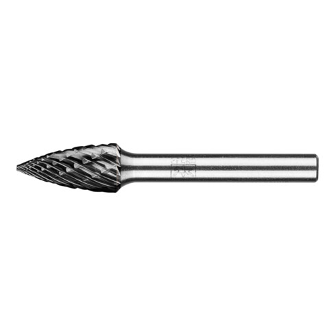 PFERD Hartmetall Hochleistungsfrässtift ALLROUND Spitzbogen SPG Ø 10x20mm Schaft-Ø 6mm HICOAT universal