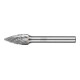 PFERD Hartmetall Hochleistungsfrässtift ALLROUND Spitzbogen SPG Ø 10x20mm Schaft-Ø 6mm universal grob-1