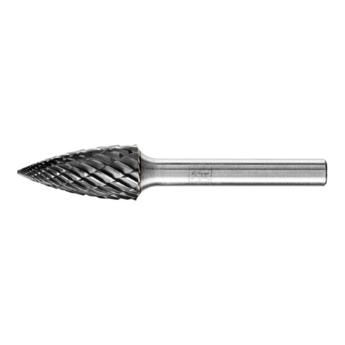 PFERD Hartmetall Hochleistungsfrässtift ALLROUND Spitzbogen SPG Ø 12x25mm Schaft-Ø 6mm HICOAT universal