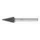 PFERD Hartmetall Hochleistungsfrässtift ALLROUND Spitzkegel SKM Ø 10x20mm Schaft-Ø 6mm HICOAT universal-1