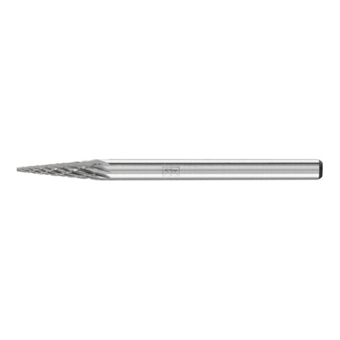 PFERD Hartmetall Hochleistungsfrässtift ALLROUND Spitzkegel SKM Ø03x11mm Schaft-Ø 3mm universal grob
