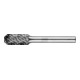 PFERD Hartmetall Hochleistungsfrässtift ALLROUND Walzenrund WRC Ø 10x20mm Schaft-Ø 6mm HICOAT universal-1
