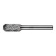 PFERD Hartmetall Hochleistungsfrässtift ALLROUND Walzenrund WRC Ø 10x20mm Schaft-Ø 6mm universal grob-1