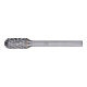 PFERD Hartmetall Hochleistungsfrässtift ALLROUND Walzenrund WRC Ø06x13mm Schaft-Ø 3mm universal grob-1